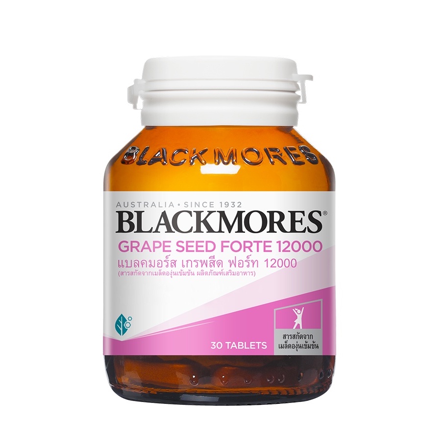 Blackmores แบลคมอร์ส เกรพสีด ฟอร์ท 12000 มก.