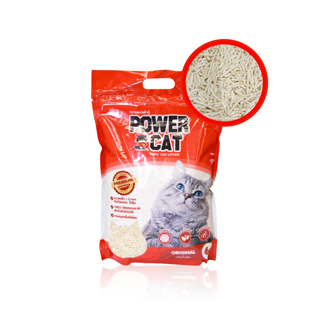 Power Cat ทรายแมวเต้าหู้ ยี่ห้อไหนดี