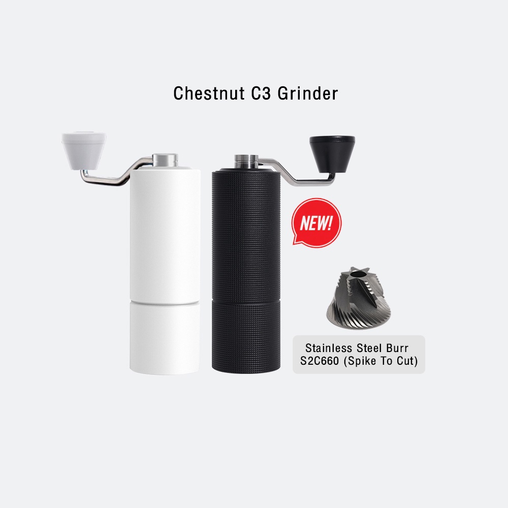 TIMEMORE เครื่องบดกาแฟมือหมุน (Grinder) C3 Series, เครื่องบดกาแฟ ยี่ห้อไหนดี