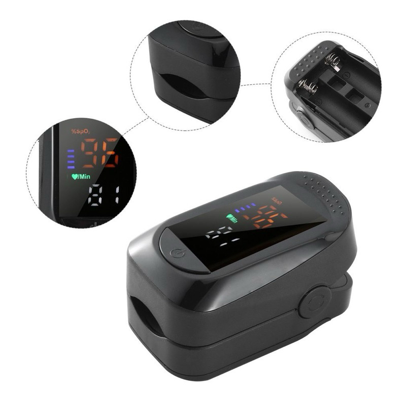 เครื่องวัดออกซิเจนในเลือด  Fingertip Pulse Oximeter